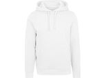 Felpa Con Cappuccio Merch Da Uomo, Misto Cotone - Colore: Bianco - Taglia: 5XL
