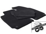 Tappetini Adatti Per Vw Passat B5 3B 3BG Tappetini In Moquette Velours Per Auto Set 4 Pezzi Nero