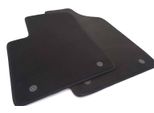 Tappetini Fiat 500 / 500C / 500S / Cult Velours Tappetini Originali Di Qualità Set Di Tappetini Per Auto 2 Pezzi Nero