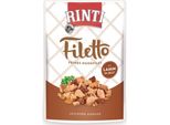 100 G Di Buste Fresche Rinti Filetto Pollo + Agnello In Gelatina