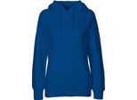 Neutral O83101 | Felpa Con Cappuccio Da Donna / Maglia Con Cappuccio / 100% Cotone Equosolidale - Colore: Royal - Taglia: L