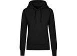 X.O By Promodoro 1781 | Damen X.O Felpa Con Cappuccio Donna - Colore: Nero - Taglia: 3XL
