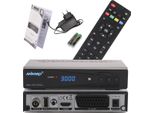 Ankaro Dcr 3000 Plus Ricevitore Via Cavo 1080P Full Hd Per Tv Via Cavo (Hdtv, DVB-C/C2, Hdmi, Scart, Coassiale, Lettore Multimediale, Usb)