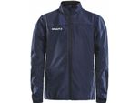 Craft Rush Wind Jkt Jr Navy 110/116