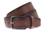 Vanzetti Pelle Cintura Classics 35Mm Cambered Belt W120 Baileys Marrone
