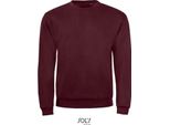Sols 01168 | Felpa Da Uomo Spider 50% Cotone / 50% Poliestere - Colore: Oxblood - Taglia: Xl