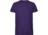Neutral O61001 | Maglietta Uomo Aderente + Gots - Colore: Viola - Taglia: M
