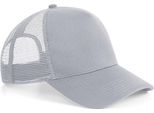 Beechfield B642 | Microknit Snapback Trucker - Chiusura A Scatto - Colore: Grigio Chiaro - Taglia: Unica