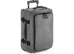 Bagbase BG481 | Escape Carry-On Wheelie, 35 X 54 X 30 Cm - Colore: Grey Marl - Dimensioni: 35 X 54 X 30 Cm