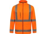 Korntex Kxsshj | Giacca Softshell Hi-Viz, En Iso 20471:2013 + A1:2016 - Colore: Arancio Segnale - Taglia: L