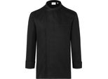 Karlowsky Bjm 4 | Camicia Da Cuoco A Maniche Lunghe Basic - Colore: Nero (Circa Pantone Black 6 C) - Taglia: 3XL