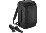 Quadra QD568 | Zaino Pitch Black 72 Hour Weekender, 31 X 55 X 25 Cm - Colore: Nero - Dimensioni: 31 X 55 X 25 Cm