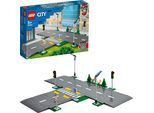 Lego City Incrocio Stradale Con Semaforo, Set Di Costruzioni Con Mattoncini Fosforescenti 60304