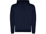 Felpa Urban Da Uomo Con Cappuccio, Interno Spazzolato - Colore: Blu Navy 55 - Taglia: L
