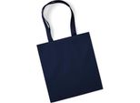 Westford Mill W261 | Tote In Cotone Organico Premium 38 X 42 Cm - Colore: French Navy - Taglia: Unica