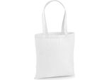 Westford Mill W201 | Tote In Cotone Premium 38 X 42 - Colore: Bianco - Taglia: Unica