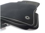 Tappetini Per Audi A3 S3 RS3 8Y Dal 2020> (Argento) Tappetini Per Auto Premium Velours Interni 4 Pezzi Antrahzit Incl. Fissaggio Originale