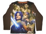 Maglietta Disney Star Wars A Maniche Lunghe Per Ragazzi Marrone 104