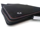 Tappetini Mazda Cx 30 Mps Sport Tuning Tappetini Auto Premium Velours 4 Pezzi, Cuciture Rosse