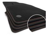 Tappetini Renault Clio 5 Velours Qualità Originale (Cuciture Rosse) 4 Pezzi Nero