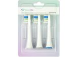 Truelife Spazzole A Clip Sonicbrush Uv - Sensitive 3-Pack Con Setole Extra Morbide Bianco Taglia Unica
