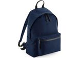 Bagbase BG285 | Zaino Riciclato, 31 X 42 X 21 Cm - Colore: Navy - Dimensioni: 31 X 42 X 21 Cm