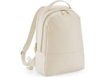 Bagbase BG768 | Zaino Boutique In Pelle - 30 X 41 X 11 Cm - Colore: Oyster - Dimensioni: 30 X 41 X 11 Cm