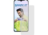 2X Pellicola Blindata Premium Per Tecno Spark 8T Antishock - Protezione Dello Schermo Cristallino - Pellicola Protettiva