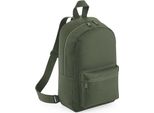 Bagbase BG153 | Mini Essential Fashion Backpack / 23 X 35 X 12 Cm - Colore: Verde Oliva - Dimensioni: 23 X 35 X 12 Cm
