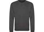 Just Hoods JH030 | Felpa Da Uomo +Wrap - Colore: Charcoal (Heather) - Taglia: Xl