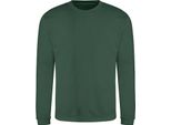 Just Hoods JH030 | Felpa Da Uomo +Wrap Certificata - Colore: Verde Bottiglia - Taglia: S