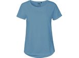 Neutral O80012 | Maglietta Da Donna Con Maniche Arrotolate / Maglia Single Jersey - Colore: Dusty Indigo - Taglia: Xxl
