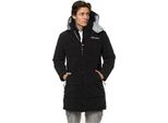 Champion Giubbotti Script Logo Back Padded Hooded, 216734KK001NBK, Taglia: 173