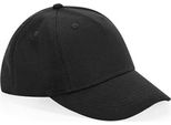 Beechfield B63NB | Cappello A 5 Pannelli In Cotone Organico Junior Cotone Organico - Colore: Nero - Taglia: Unica