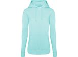 Just Hoods JH001F | Felpa Con Cappuccio Girlie College / Felpa Con Cappuccio / Wrap Certificata - Colore: Peppermint - Taglia: S