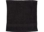 Towel City TC001 | Panno Per Il Viso / 30 X 30 Cm - Colore: Nero - Dimensioni: 30 X 30 Cm