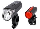 Fischer 50565 Fischer Set Di Illuminazione Led Usb Ricaricabile Twin, 60/30/15 Lux