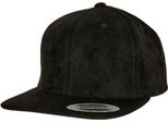 Flexfit 6089SU | Snapback In Pelle Scamosciata - Colore: Nero - Taglia: Unica