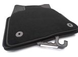Tappetini Adatti Per Cupra Born & Vz (Tutti) Tappetini Velours Premium In Qualità Originale Set Di Tappetini Per Auto, Nero, 4 Pezzi