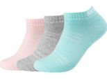 3Er Pack Skechers Mesh Ventilation Sneakersocken Unisex 6060 - Turchese Pastello 39-42