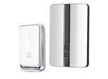 Verk 01701 Campanello Senza Fili IP44, 1X Ricevitore, 1X Driver, 150 M Bianco