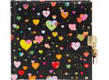Goldbuch Diario Cuore A Cuore Scuro 16,5X16,5 Cm 96 Pagine Bianche