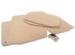 Tappetini Adatti Per Vw Passat B5 3BG Tutti I Tappeti Auto Velours 4 Pezzi Beige
