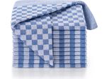 Set Di 10 Strofinacci Blumtal - Set Di Strofinacci Di Alta Qualità, 100% Cotone, 50X70 Cm, Blu A Scacchi, Oeko-Tex®, Strofinacci In Cotone
