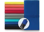 Asciugamano In Microfibra Blumtal - Asciugamani Compatti In Microfibra, Ultra Leggeri E Ad Asciugatura Rapida, Asciugamano Sportivo, Asciugamano Da Viaggio, Asciugamano Da Spiaggia, Asciugamano Da Bagno In Microfibra, Kings Blue - Blu, 180 X 90Cm