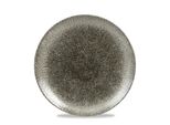 Churchill Studio Prints Raku Coupé Plates, Quarzo Nero, 217 Mm, (12 Pezzi)