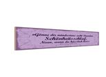 Vianmo Insegna In Legno 10X46 Cm GöNne 8 Stunden SchöNheitsschlaf
