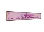 Vianmo Insegna In Legno 10X46 Cm Zuhause Ist Wo Die Liebe Wohnt