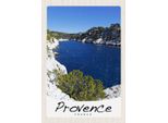 Vianmo Insegna In Legno 30X20 Cm Provence Frankreich Meer Gebirge
