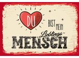 Vianmo Insegna In Legno 20X30 Cm Du Bist Mein Herz Lieblingsmensch